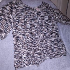 COPY - Faded Glory Sweater Blouse